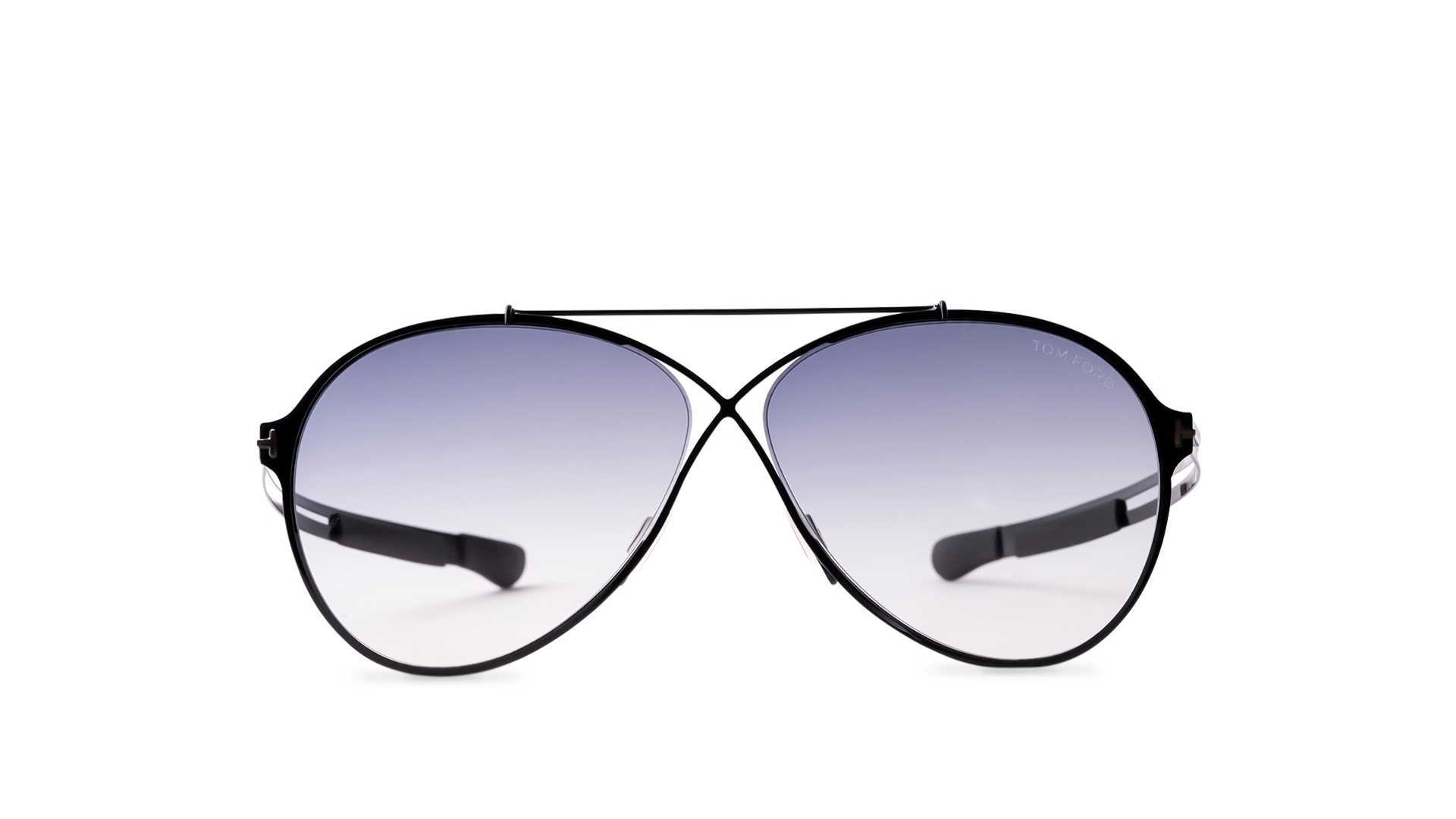 Tom Ford Men Pilot Ruthenium Sunglass