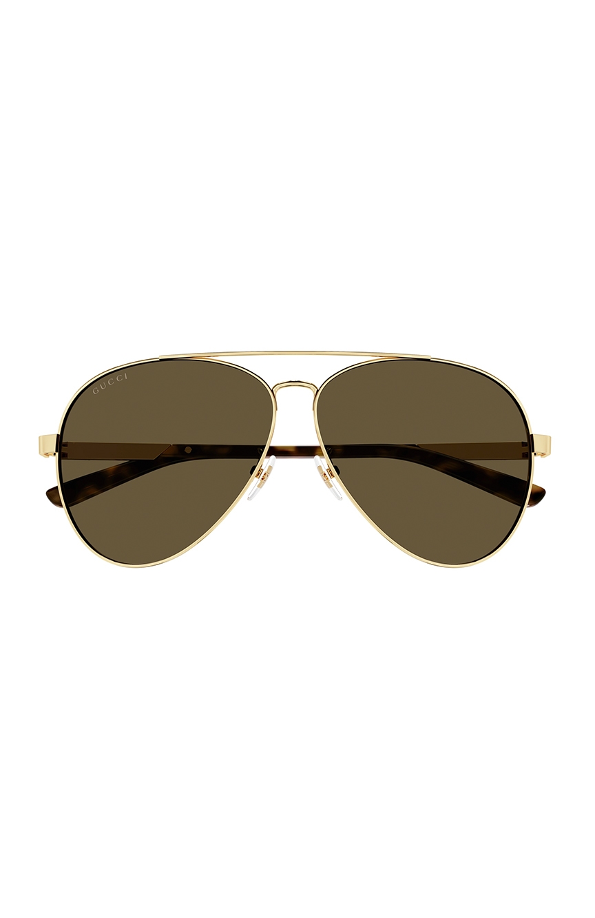 Gucci men's navigator top sunglasses