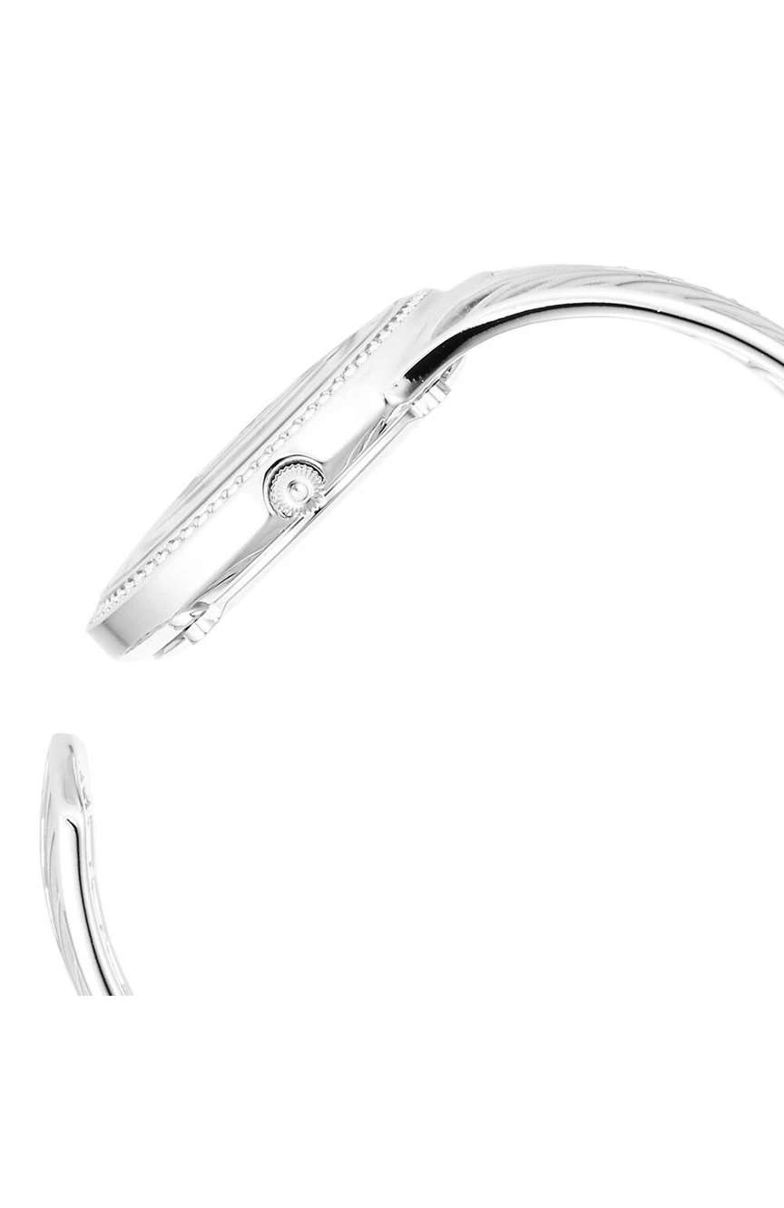 تيتان Raga Silver Quartz Analog Blue Dial With Sterling Silver Metal Strap And Case Watch For Women (Large)