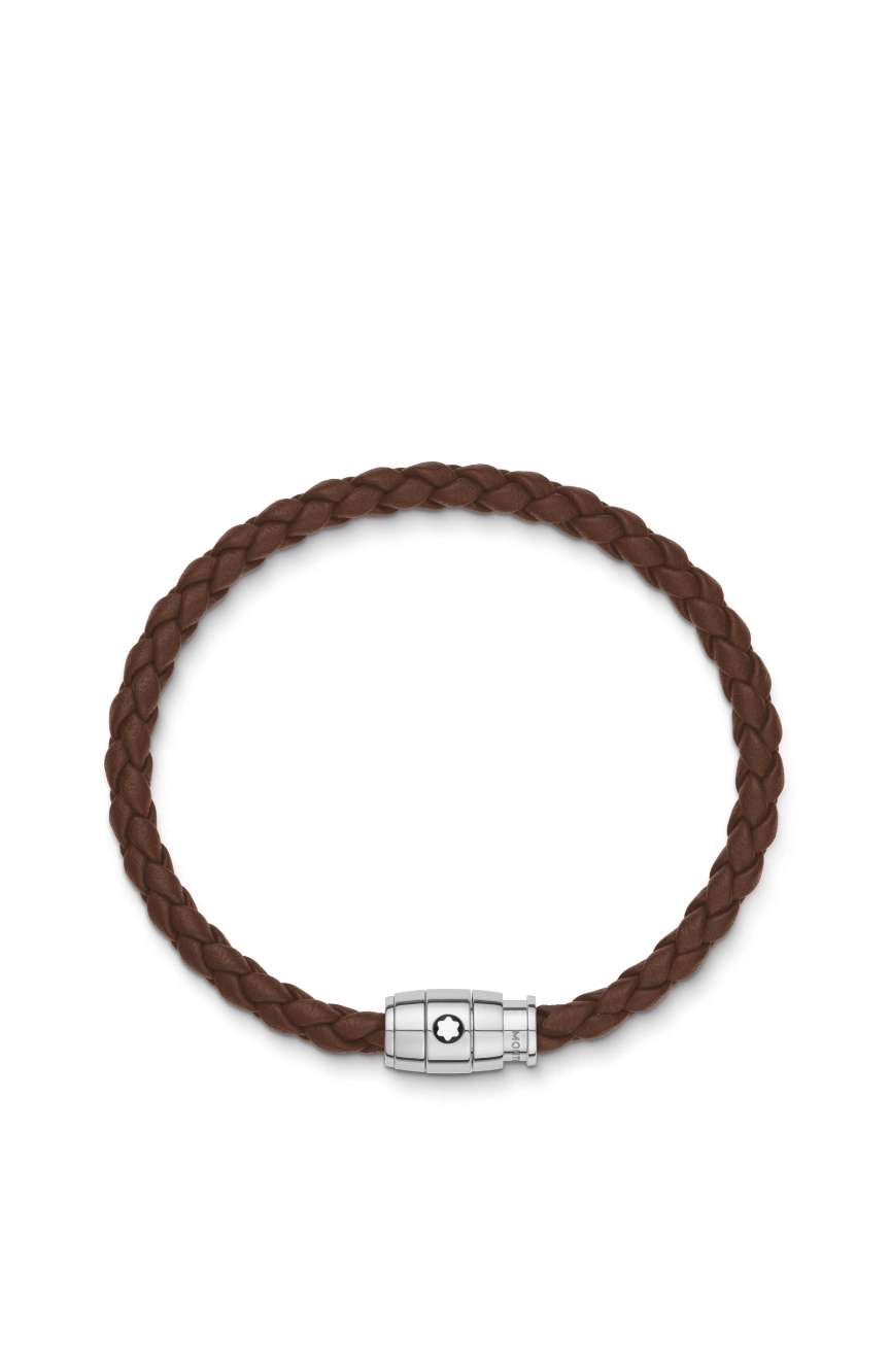 Montblanc Bracelet Large Soft Leather Fauve Brown