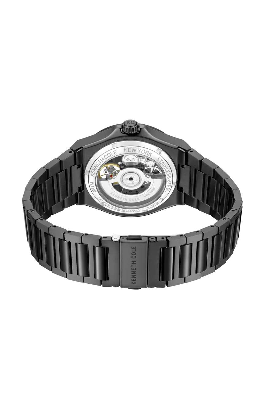 كينيث كول ساعة أوتوماتيك بسوار ستانلس ستيل من كينيث كول للرجال KCWGY0067405