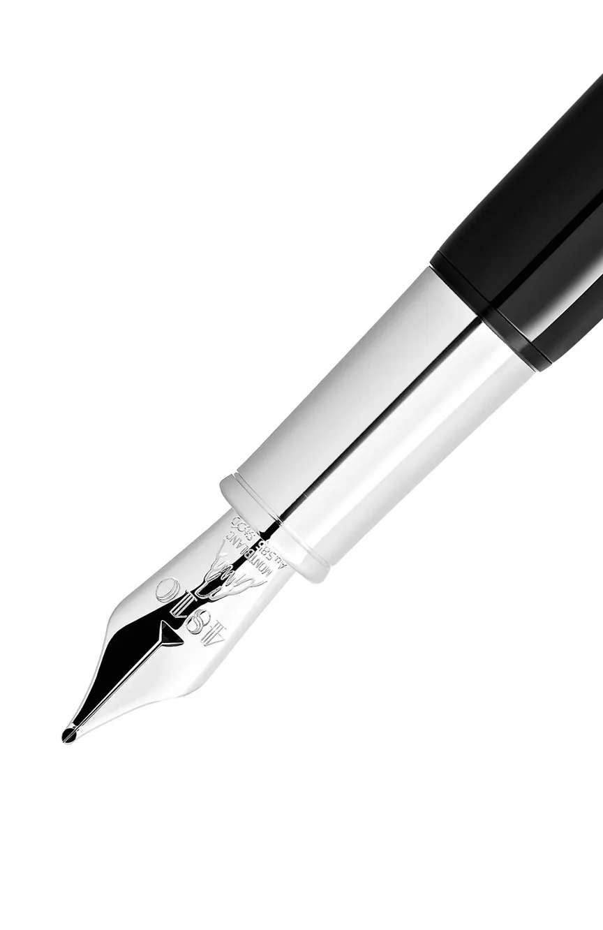 Montblanc Heritage Rouge Et Noir Baby Special Edition Black Fountain Pen