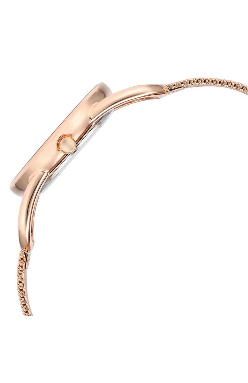 Titan Raga Chic Quartz Analog Pink Dial Metal Strap Watch for Women