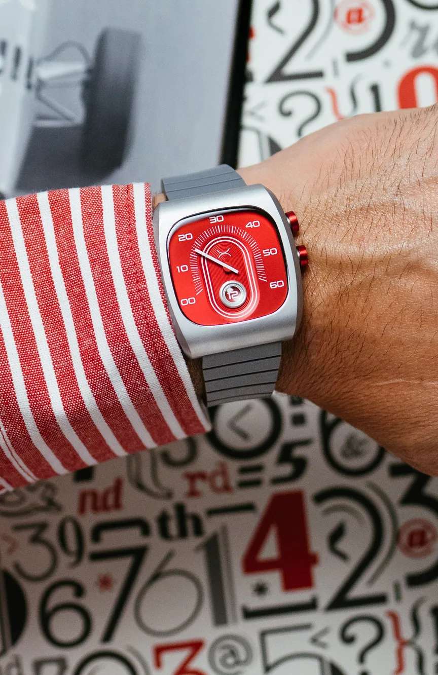 Xeric Retroscope Jump Hour Red