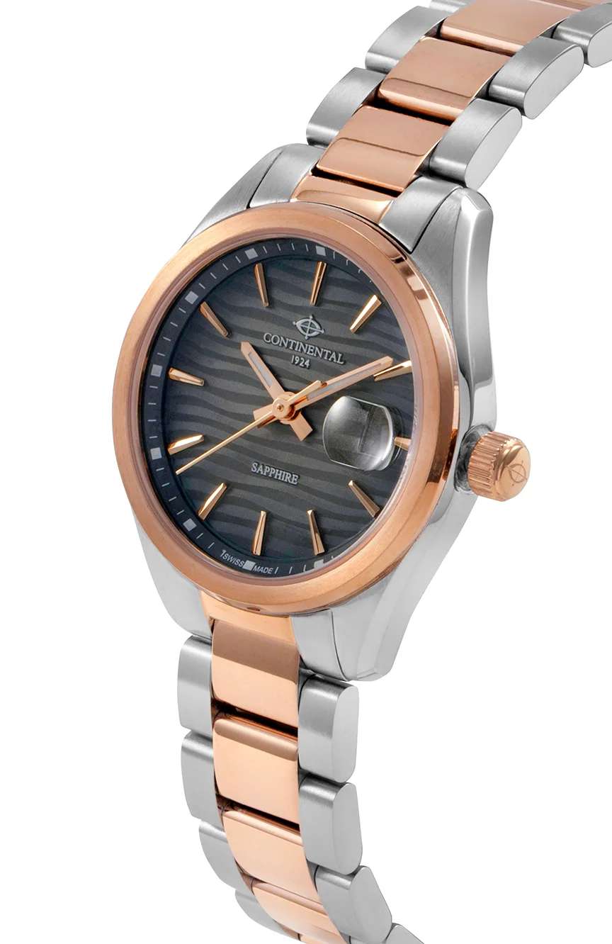 Continental Ladies Silver Rose Gold Stainless Steel watch