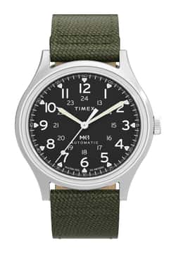 Timex MK1 Automatic 40mm Fabric Strap Watch