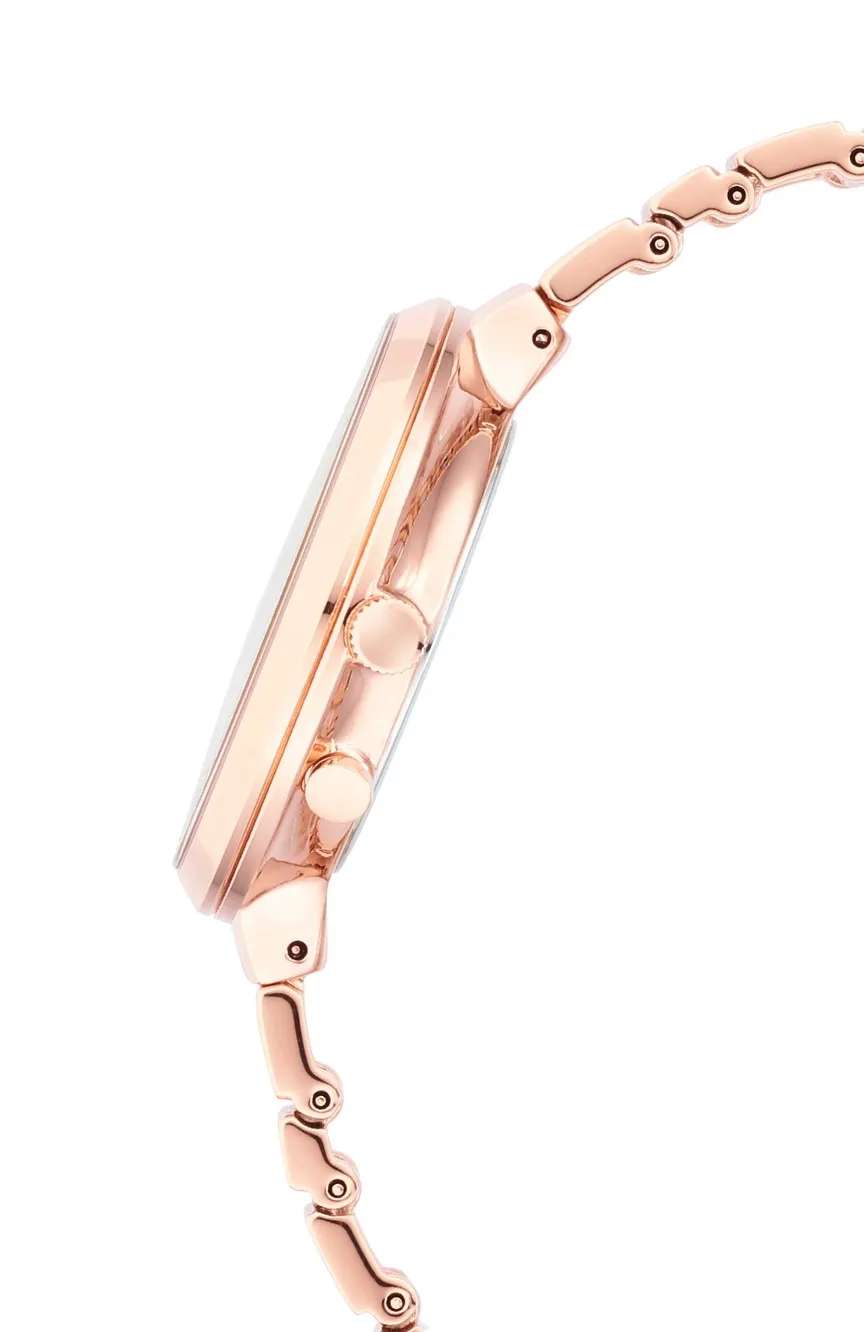 Titan Raga Love All Mother Of Pearl Dial Women Watch With Metal Strap
