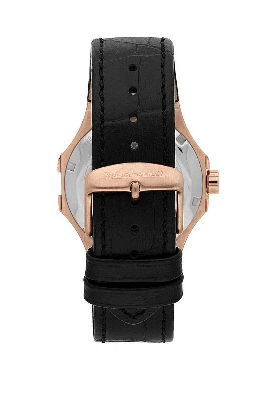 MASERATI Men Automatic Leather Watch