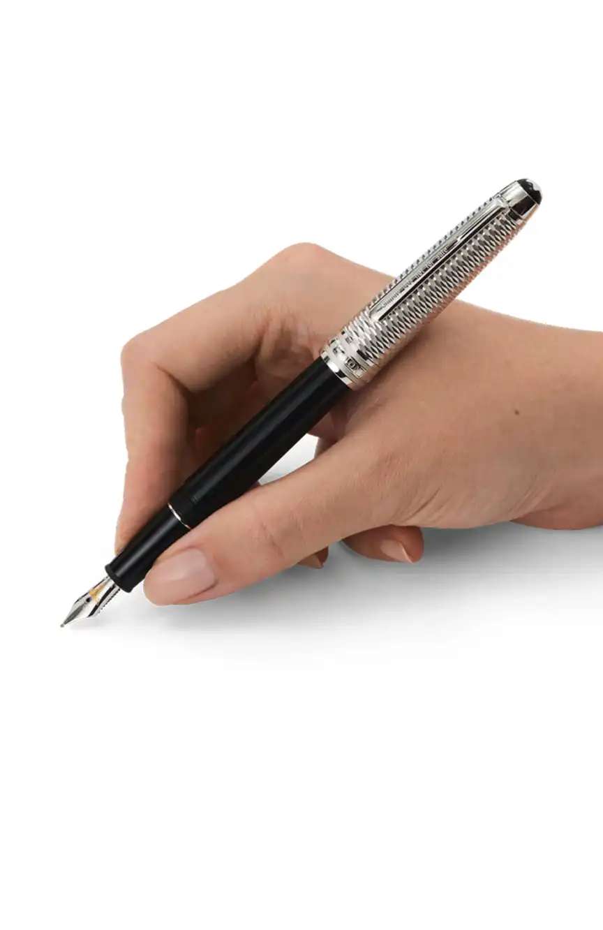 Montblanc Meisterstuck Doue Geometry Classique Fountain Pen M