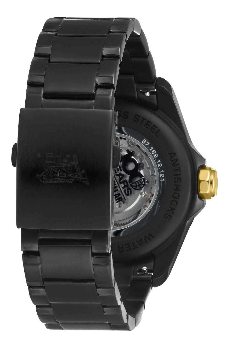 Cat Men Automatic Stainless Steel Watch