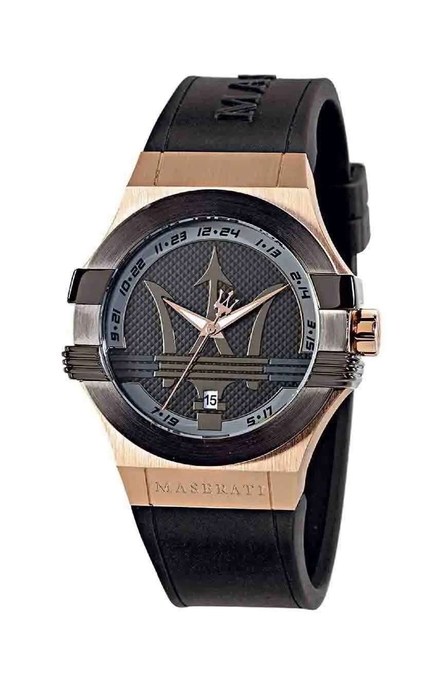 MASERATI Men Quartz Rubber Watch