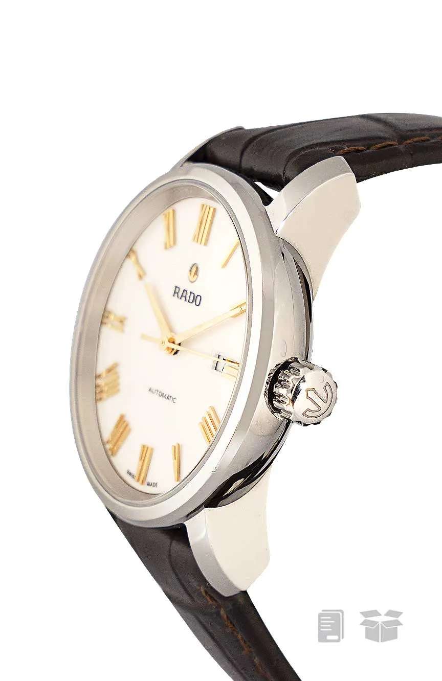 Rado DiaMaster White Dial Automatic Ladies Watch