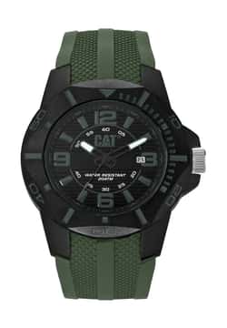 Cat Men Quartz Silicone Watch