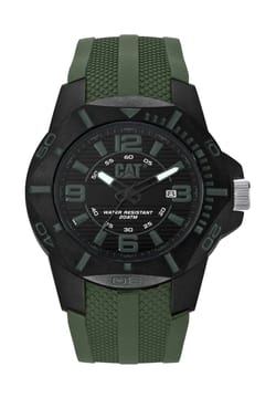 Cat Men Quartz Silicone Watch