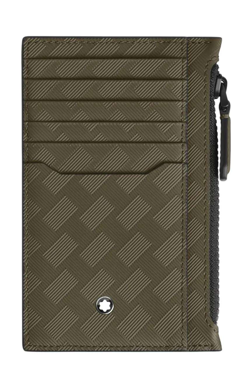 Montblanc Card Holder 8cc with Zip in Extreme Leather
