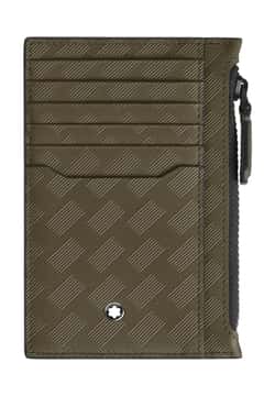 Montblanc Card Holder 8cc with Zip in Extreme Leather