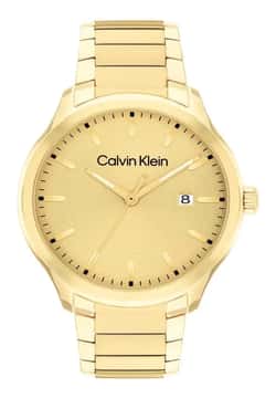 Calvin Klein ساعة كلفن كلاين ديفاين كوارتز ستانلس ستيل للرجال 25200349