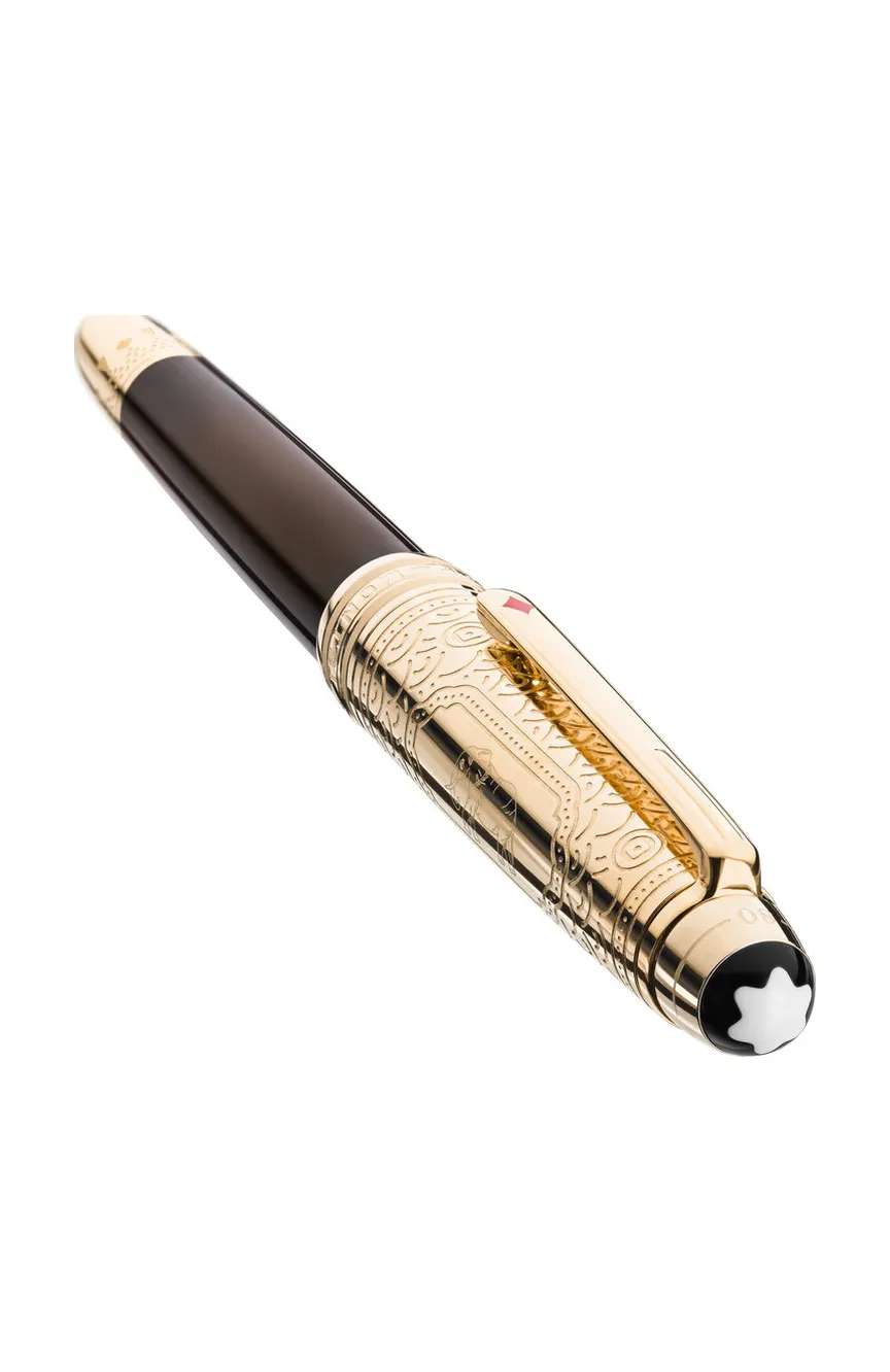 Montblanc Meisterstuck Around the World in 80 Days Doue Classique Fountain Pen