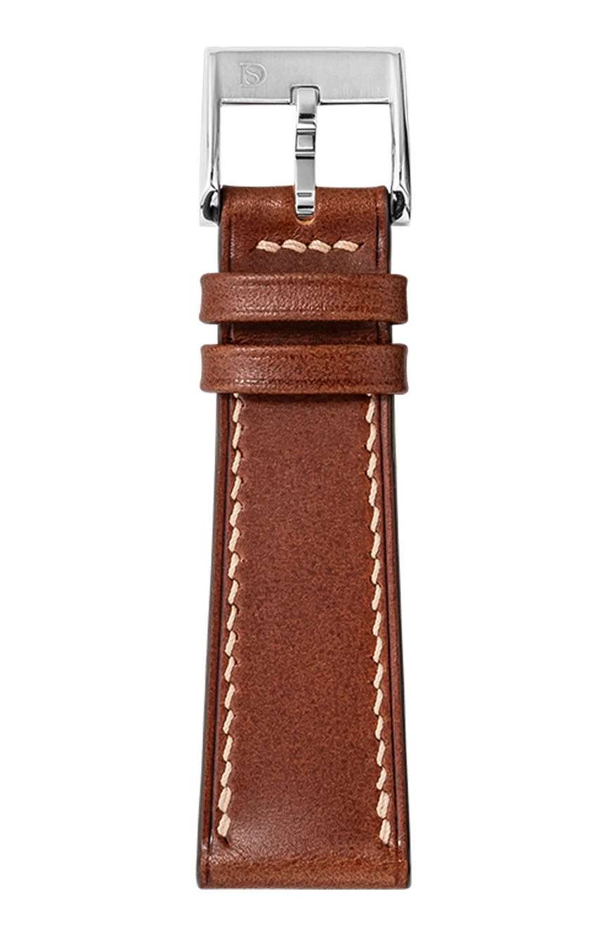 Delugs Leather - Chestnut Buttero Slim Strap