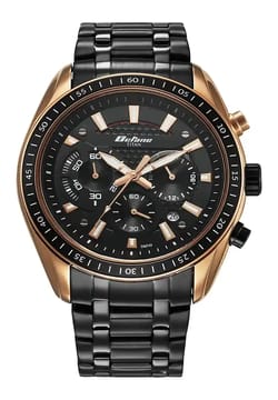 Titan Octane Sports Fashion Chronograph Steel Black Strap Watch For Men