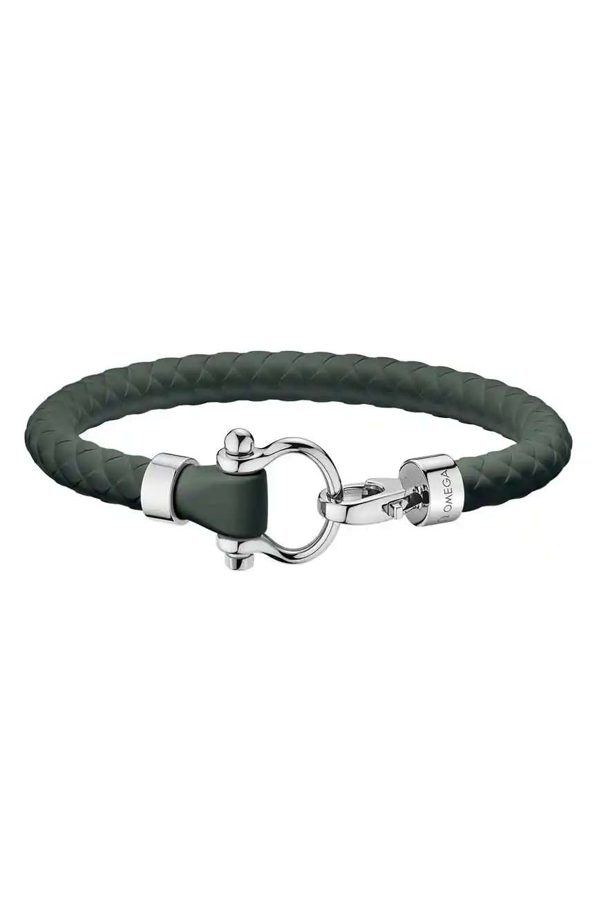 OMEGA Bracelet Rubber Stainless steel