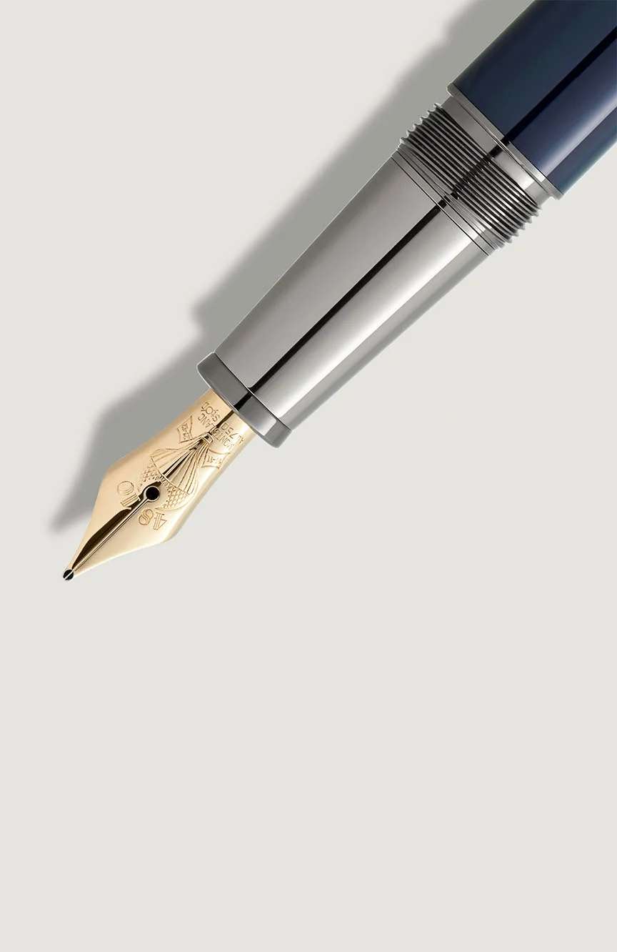 Montblanc Meisterstuck Around The World In 80 Days Doue Classique Fountain Pen