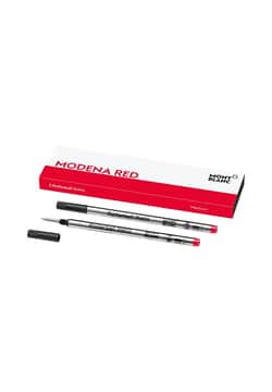 Montblanc 2 Rollerball Refills Medium Modena Red