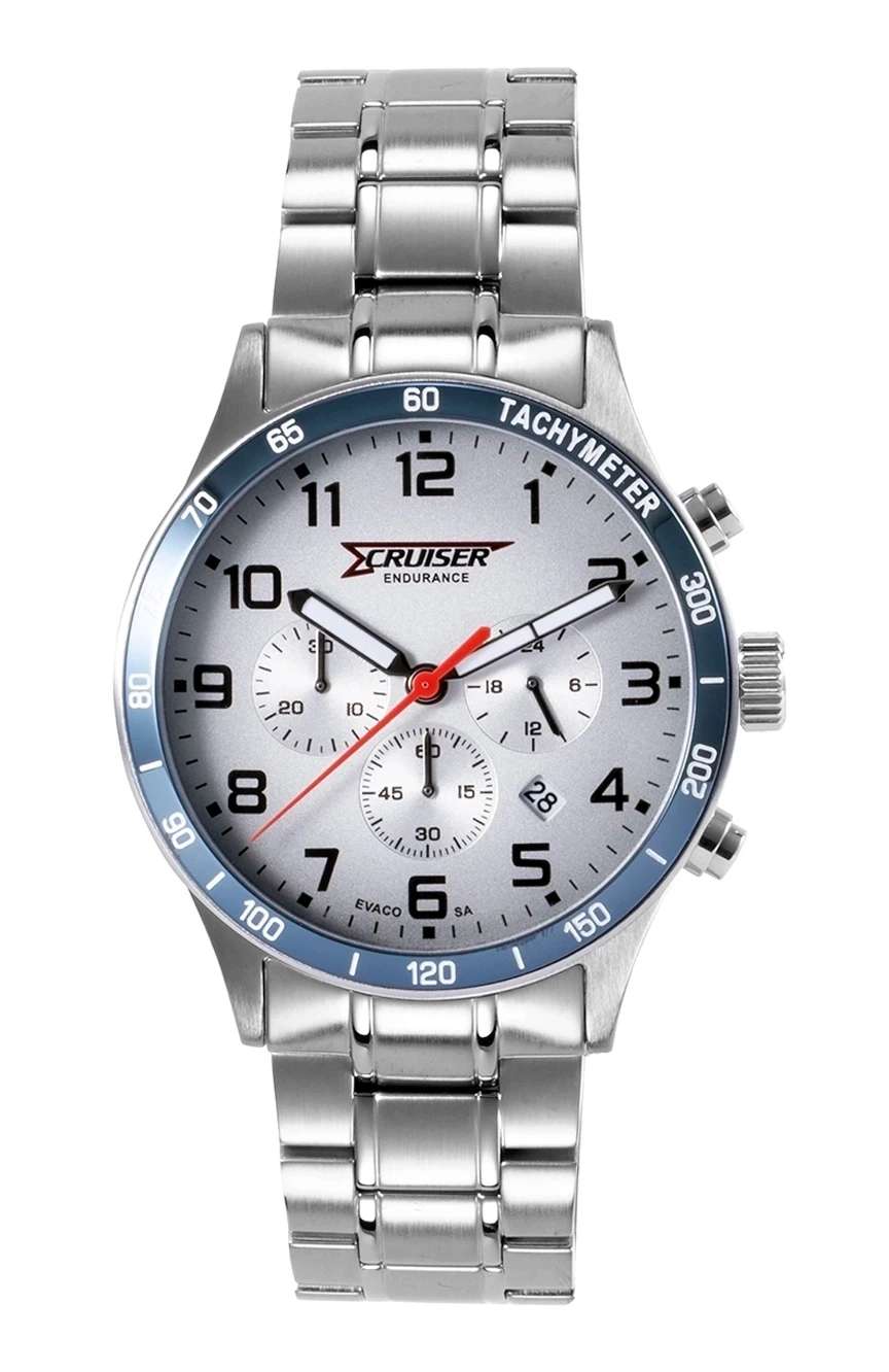 Cruiser Gents Silver Stainless Steel watch