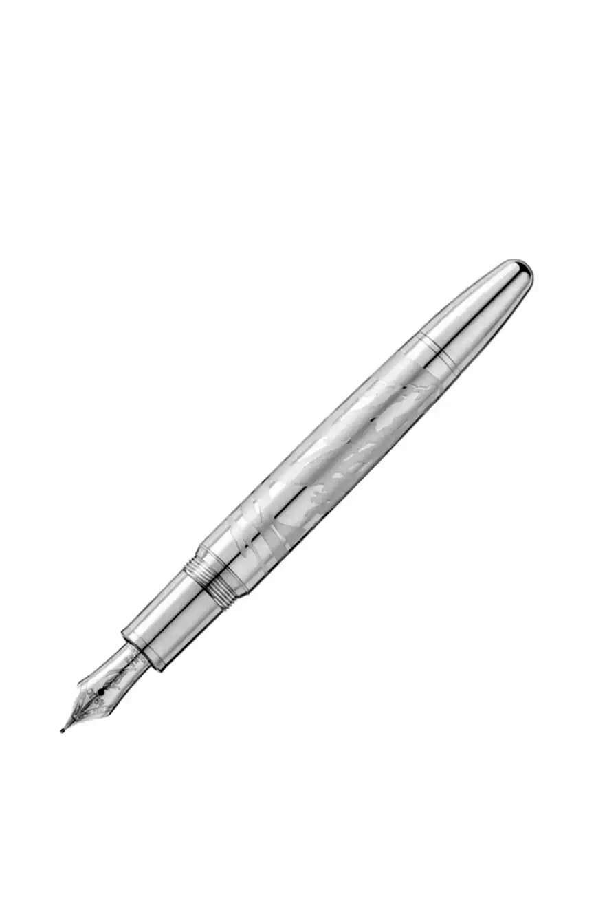 Montblanc Meisterstuck X Olympic Heritage Chamonix 1924 Solitaire Legrand Fountain Pen
