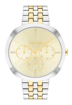 Calvin Klein ساعة كلفن كلاين كوارتز ستانلس ستيل للنساء 25200418