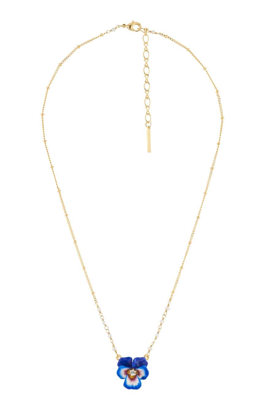 Les Nereides Thousand Pansies Necklace