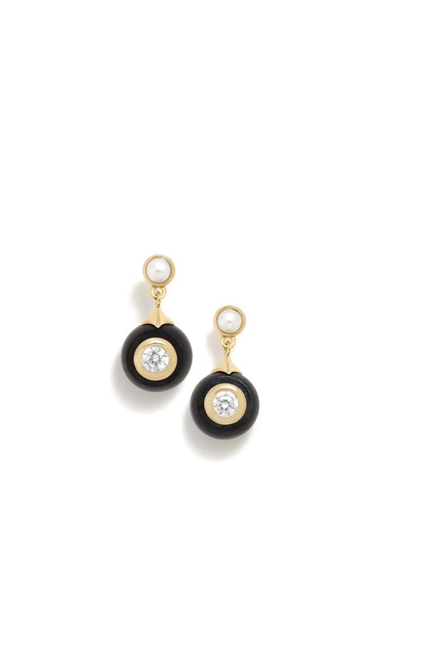 Pertegaz Ebony Drop Earrings