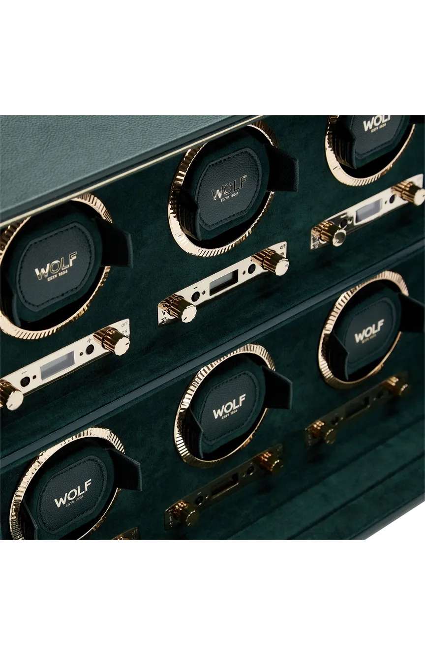 WOLF BRITISH RACING 8PC WATCH WINDER