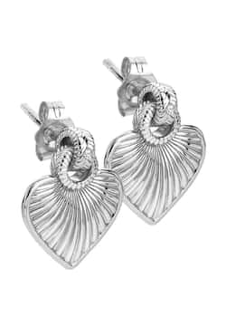 Hot Diamonds Essence Heart Stud Earrings