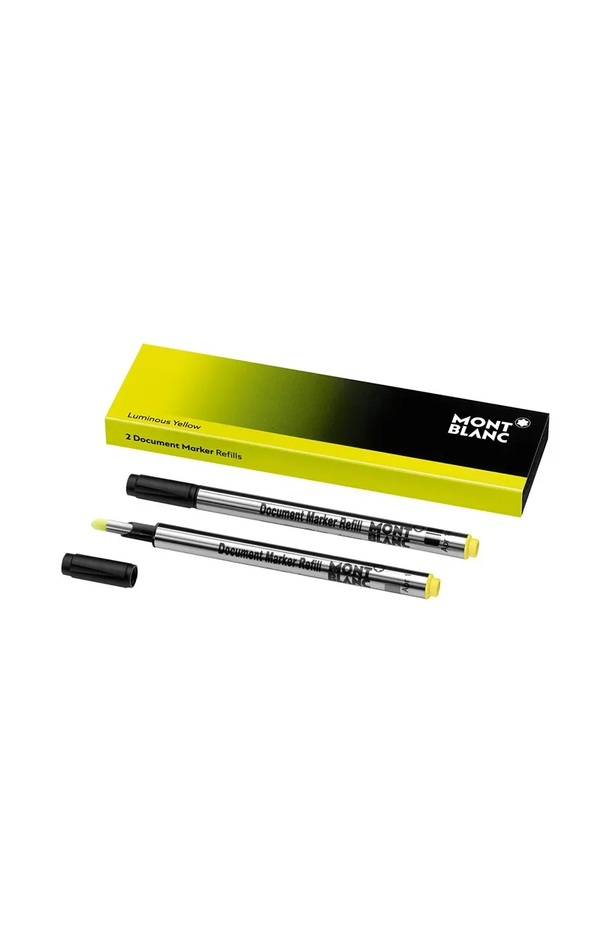 

Montblanc | 2 Document marker refills luminous yellow