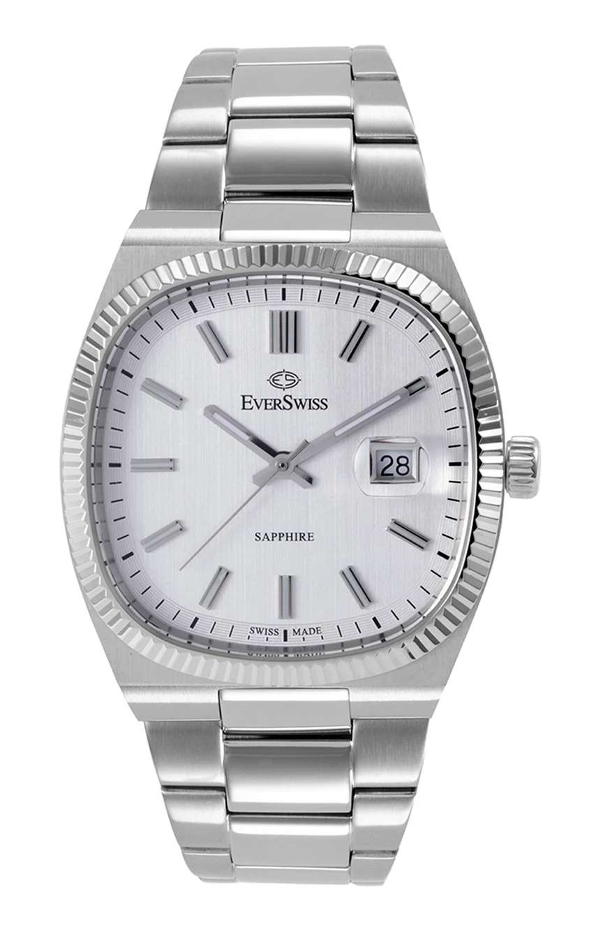 EverSwiss Gents Silver Stainless Steel watch
