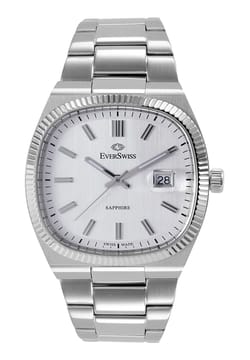 EverSwiss Gents Silver Stainless Steel watch