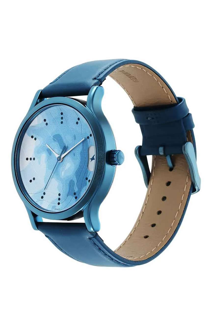 Titan Fastrack Urban Camo Blue Dial Watch for Guys