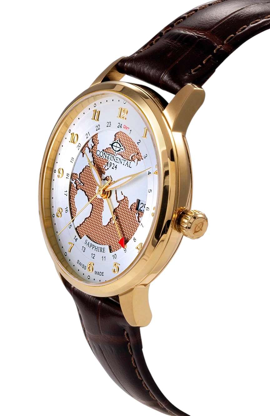 Continental Gents Brown Stainless Steel watch