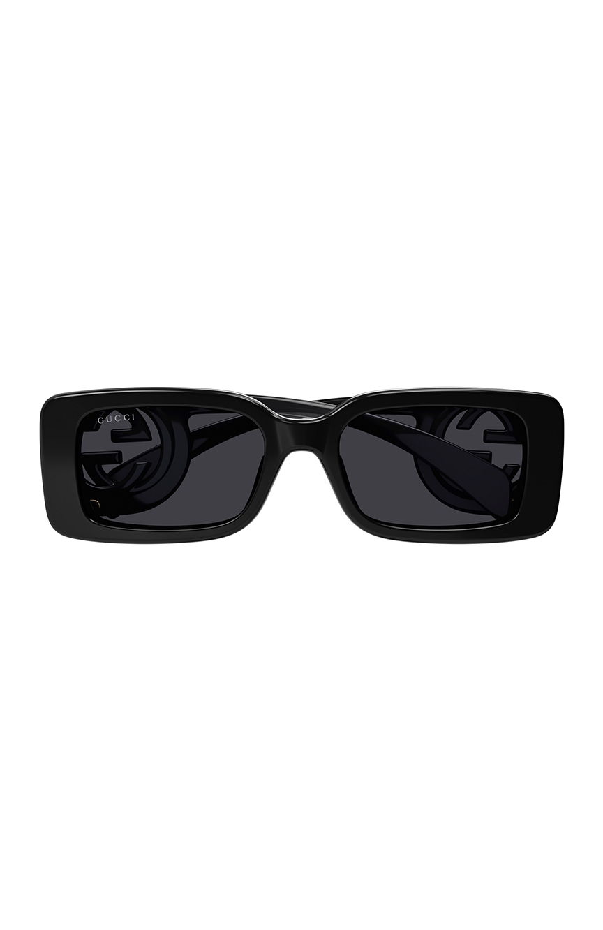 Gucci black cheap women's sunglasses