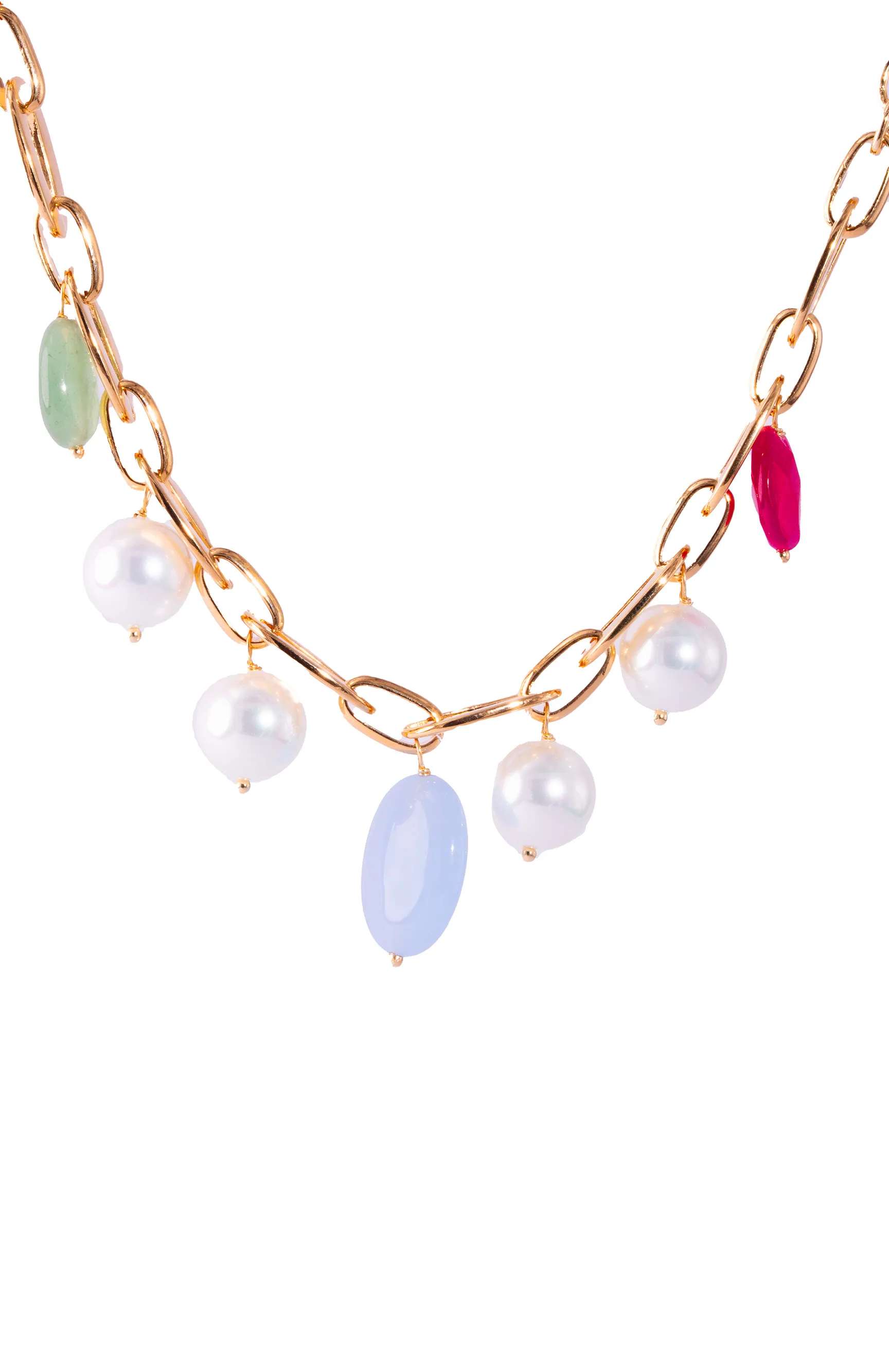 مادري بيرلا سوار من اللؤلؤ والأحجار