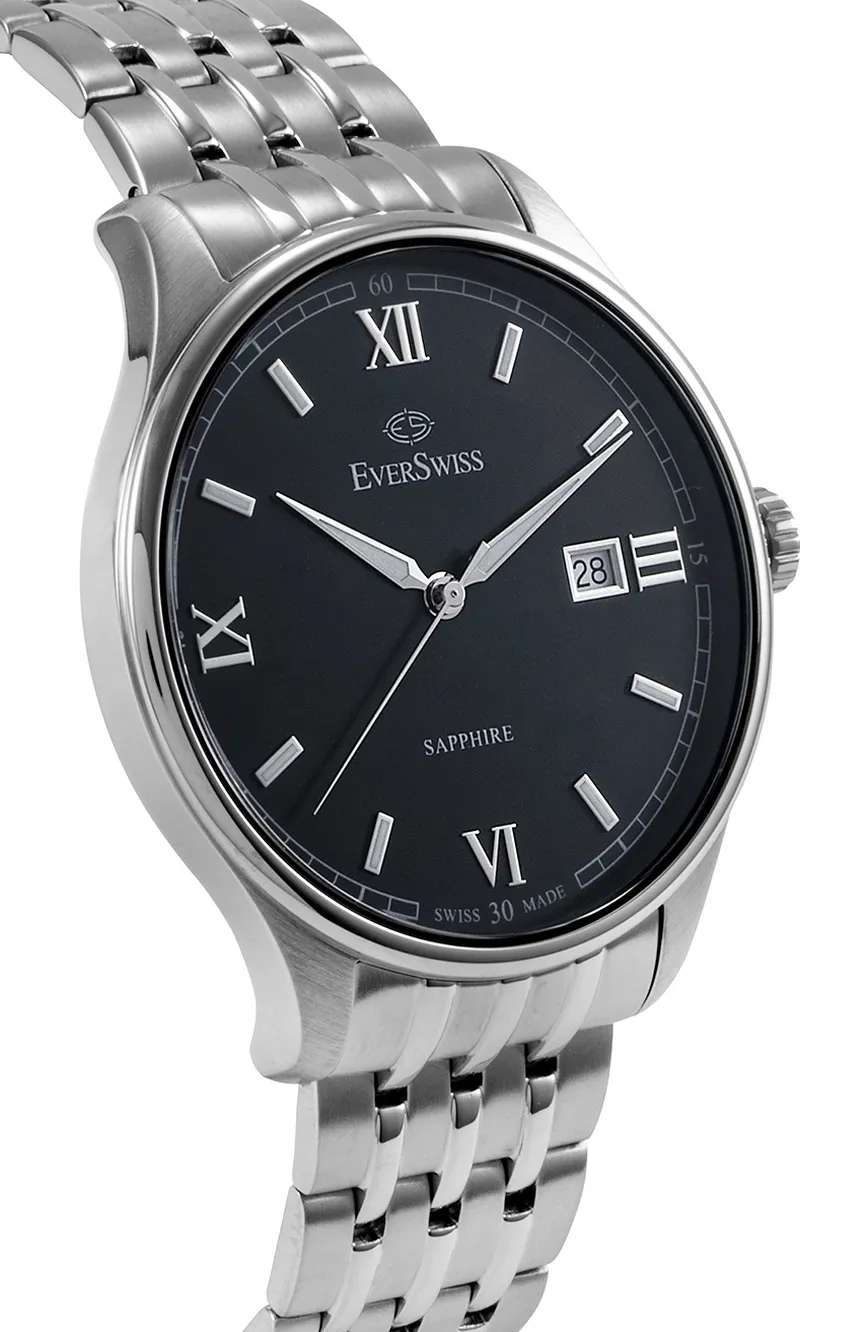 إيفرسويس Ladies Silver Stainless Steel watch