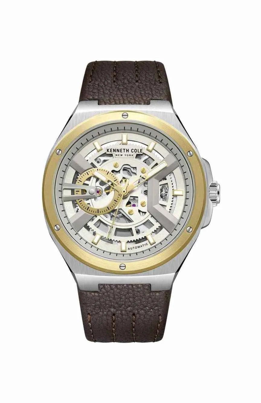

Kenneth Cole | men Kenneth Cole Mens Leather Automatic Watch KCWGE0013705