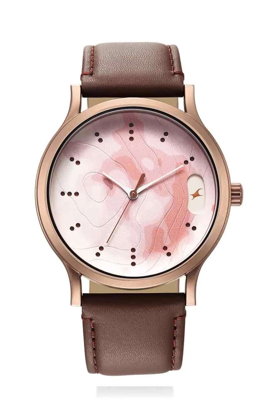 Titan Fastrack Urban Camo Brown Dial Watch for Guys