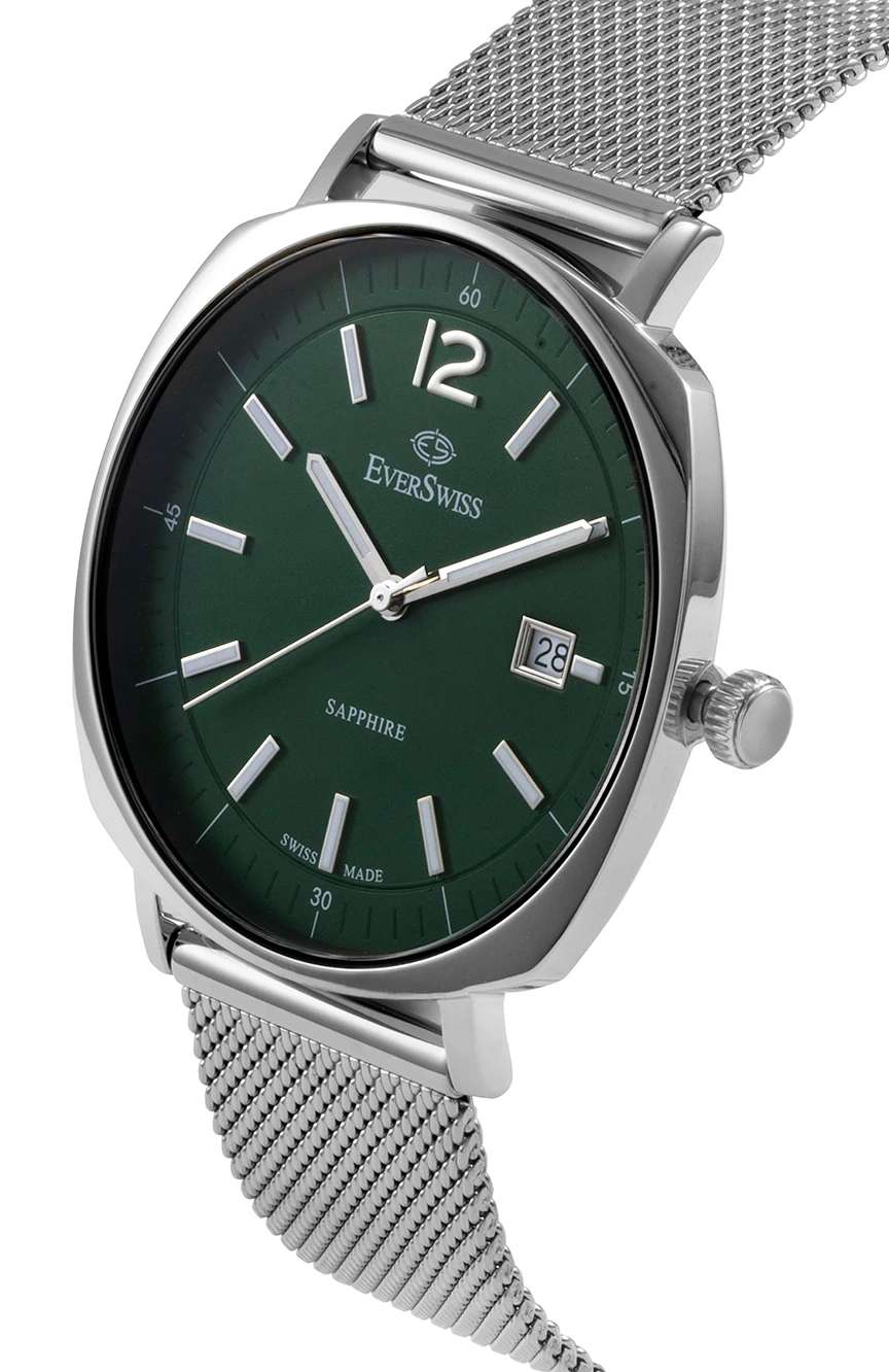 EverSwiss Gents Silver Stainless Steel watch