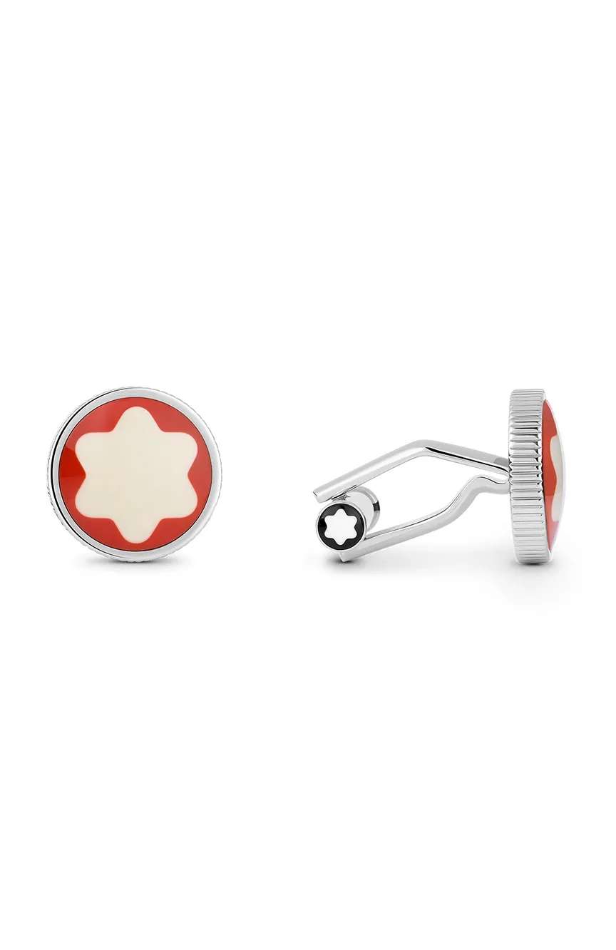 Montblanc Cufflinks Heritage Rouge et Noir