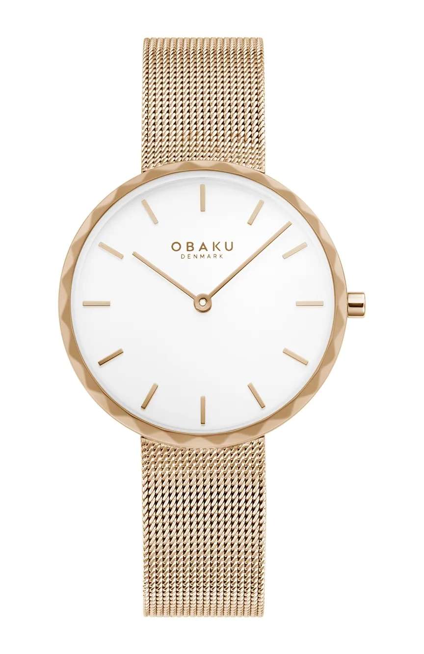 Obaku Women Analog Stainless Steel Watch