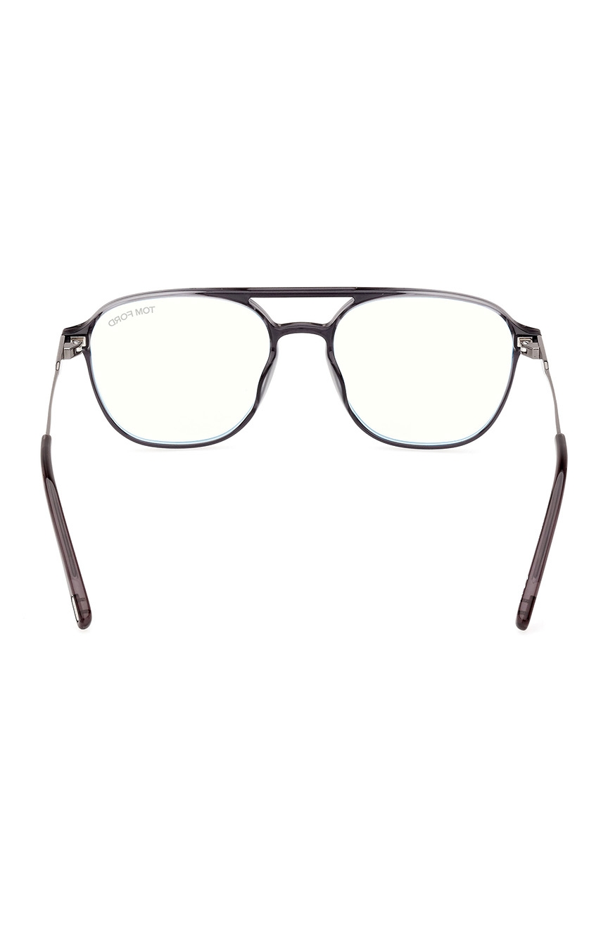 Men Pilot Crystal Optical Frame