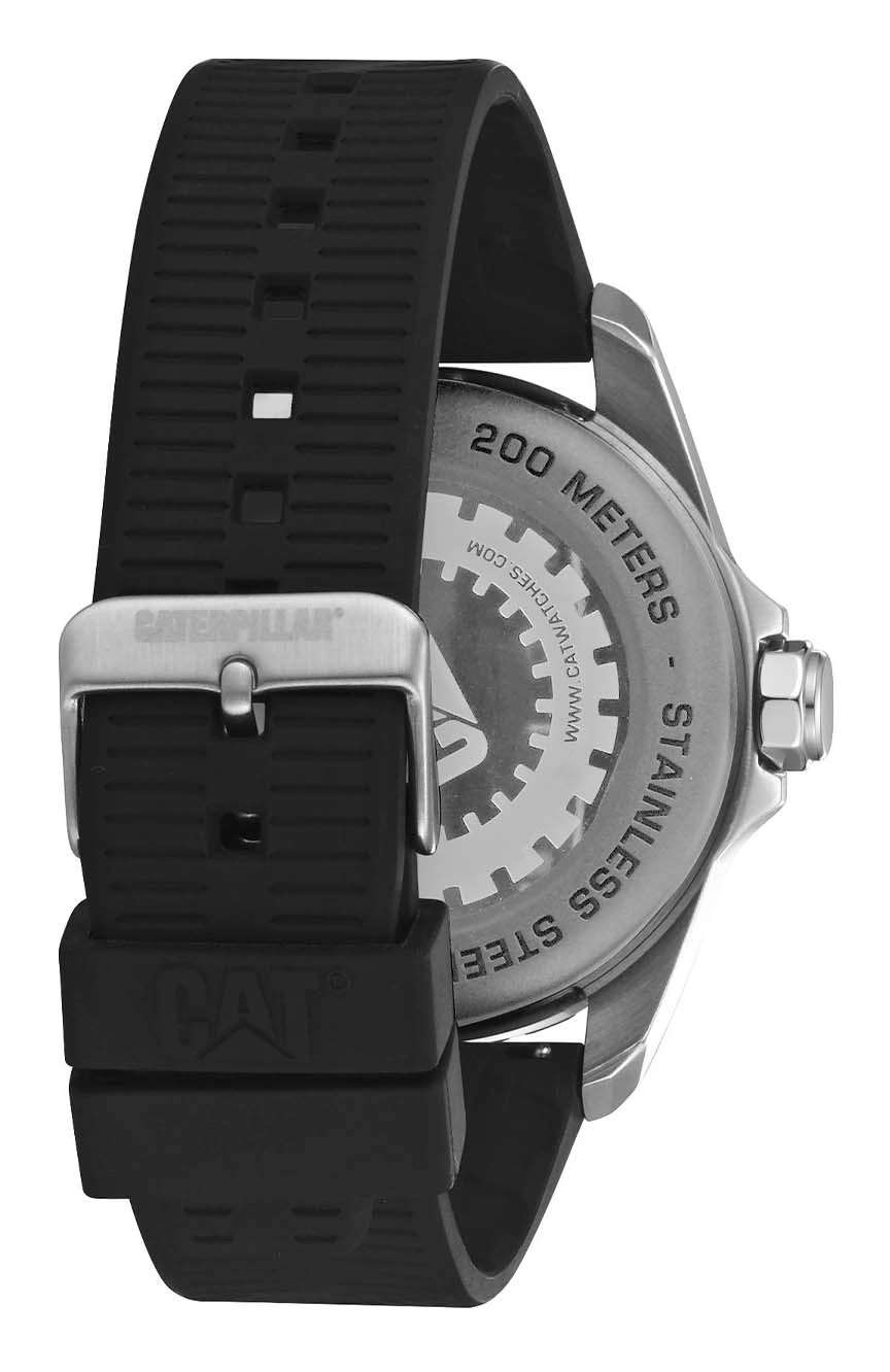 Cat Men Quartz Silicone Watch