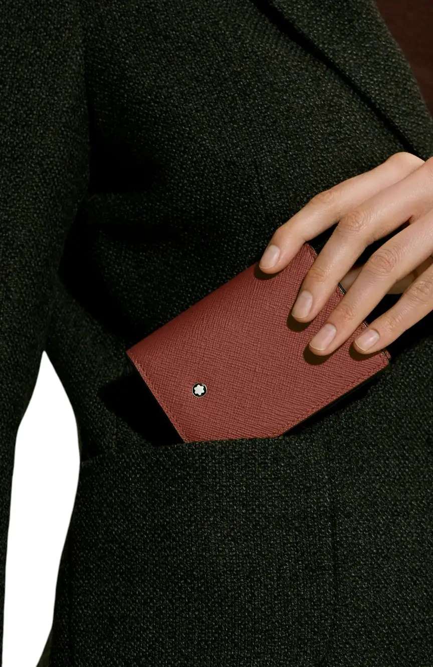 Montblanc Card Holder 4cc in Sartorial Leather